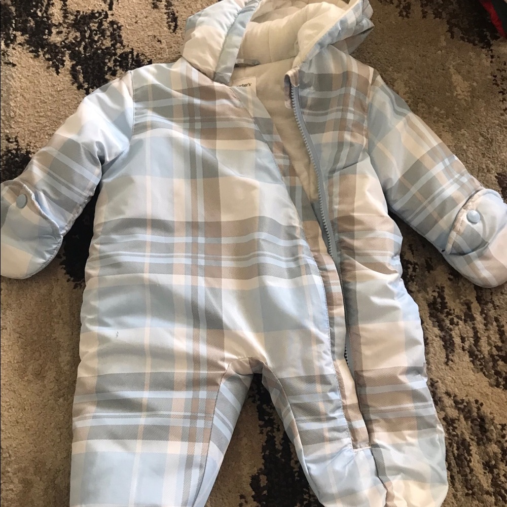 Carters snow suit baby boy